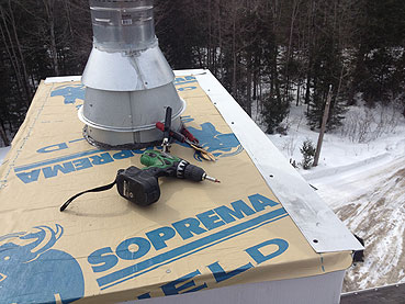 Réparation de toiture